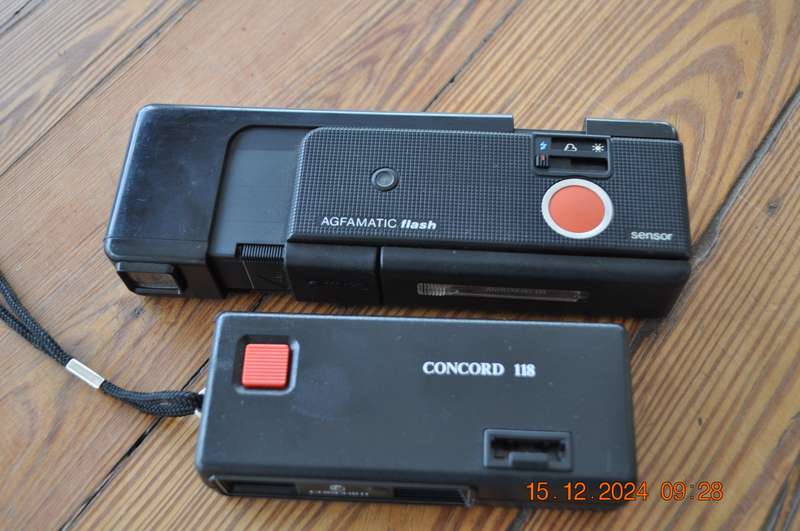 Vintage Pocket Cameras X 2