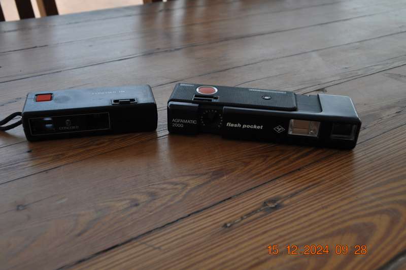 Vintage Pocket Cameras X 2