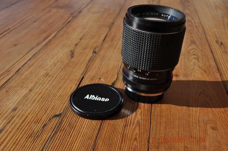 Albinar MC Super 135mm Camera Lens