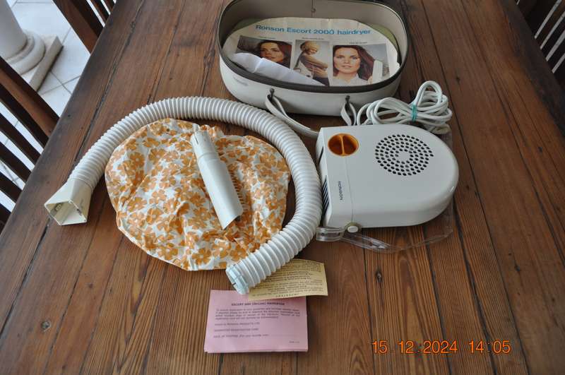 Vintage Ronson Escort 2000 Hairdryer
