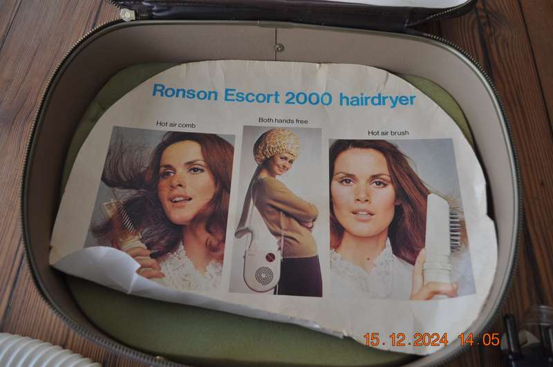 Vintage Ronson Escort 2000 Hairdryer
