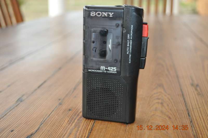 Sony Micro Cassette Recorder (not working)