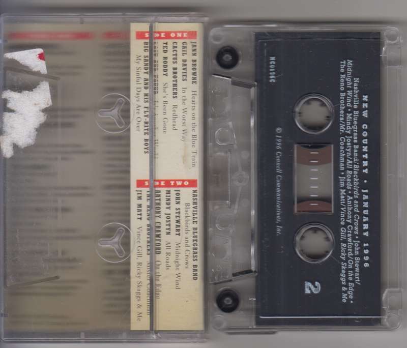 New Country - January 1996 (Cassette)