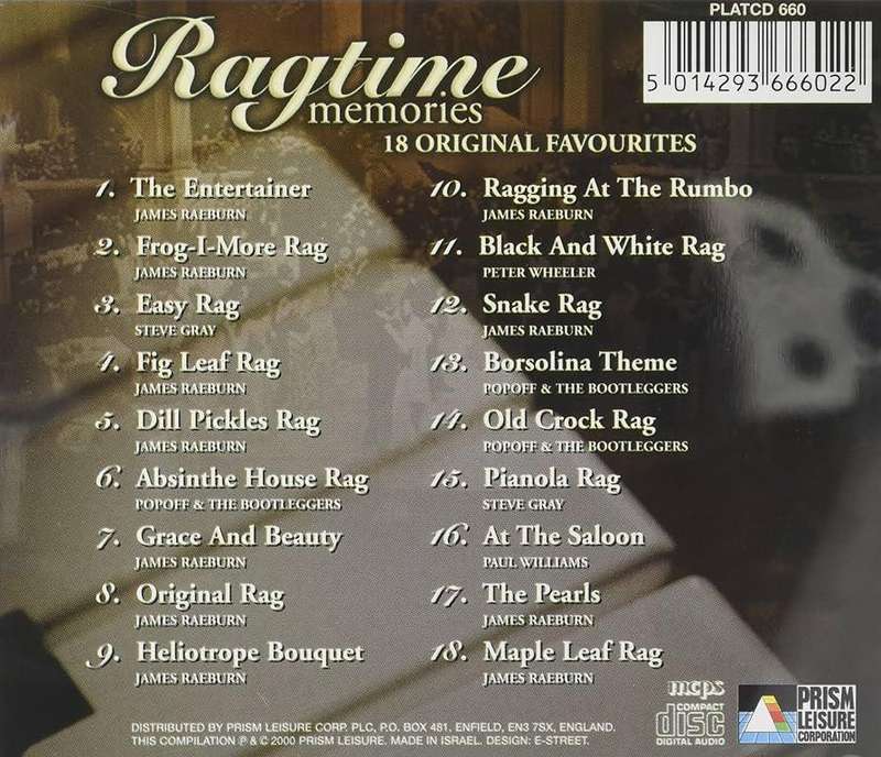 Various - Ragtime Memories (CD)