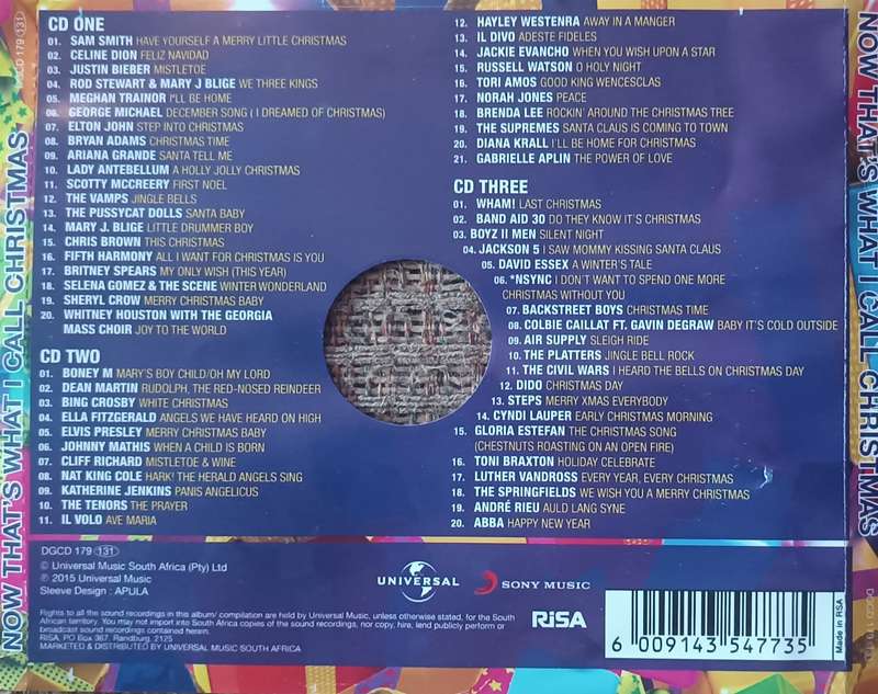 Various - Now That's What I Call Christmas (3 CD Set)