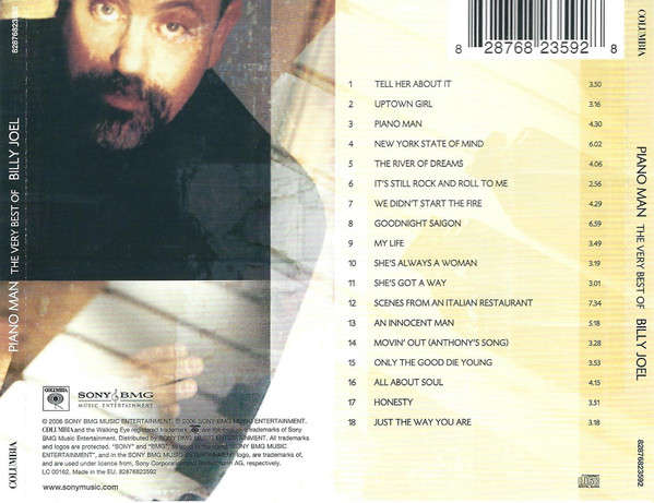 Billy Joel - Piano Man - The Very Best Of Billy Joel (CD)