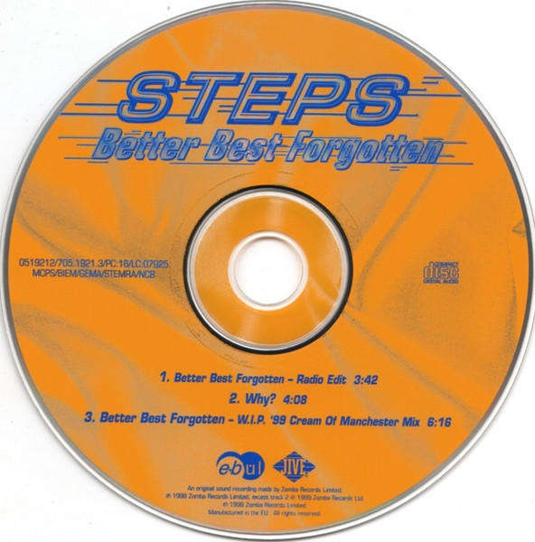 Steps - Better Best Forgotten (CD Single)