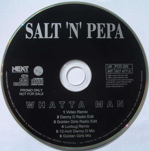 Salt 'N' Pepa with En Vogue - Whatta Man (CD Maxi single)