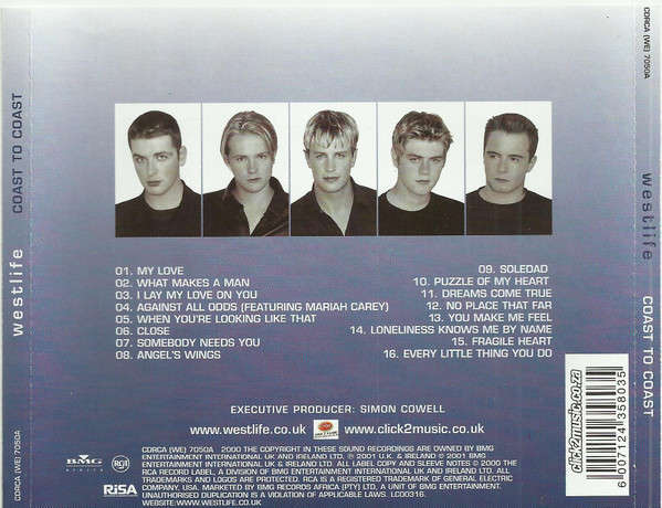 Westlife - Coast To Coast (Special Edition Double CD)