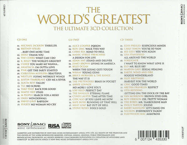 Various - The World's Greatest (CD 3 set)