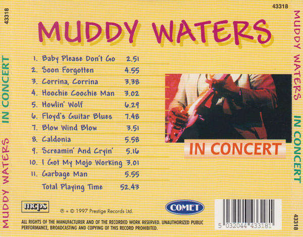 Muddy Waters - In Concert (CD)