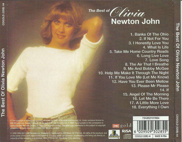 Olivia Newton-John - The Best Of Olivia Newton John (CD)