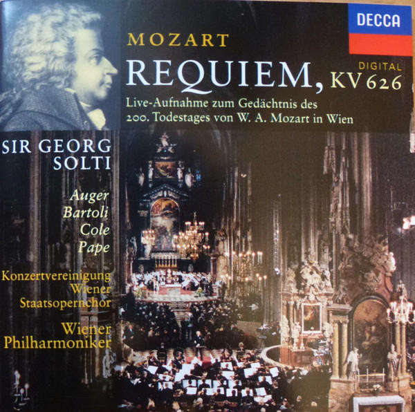Mozart Requiem K626V Wiener Philharmoniker (CD)