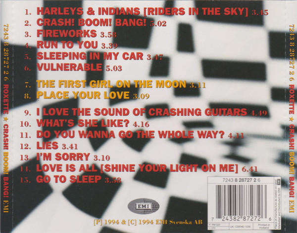 Roxette - Crash! Boom! Bang! (CD)