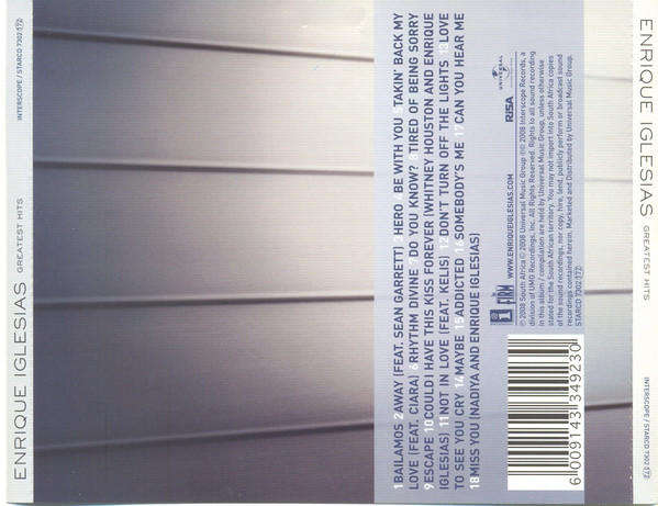 Enrique Iglesias  - Greatest Hits (CD)