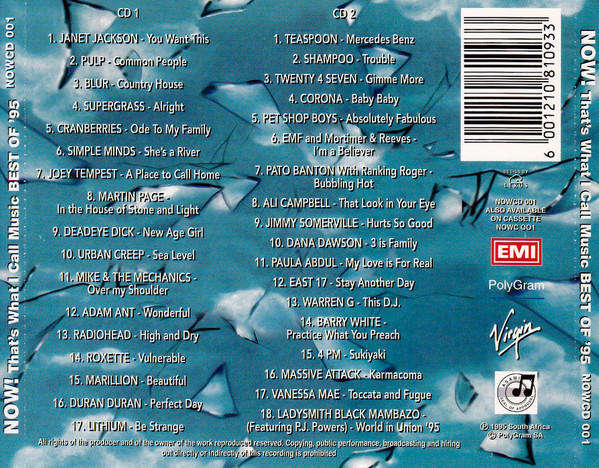 NOW! That's What I Call Music - Best Of '95 (CD Double)