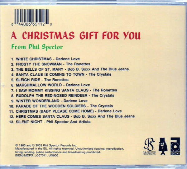 Phil Spector - A Christmas Gift For You (CD)
