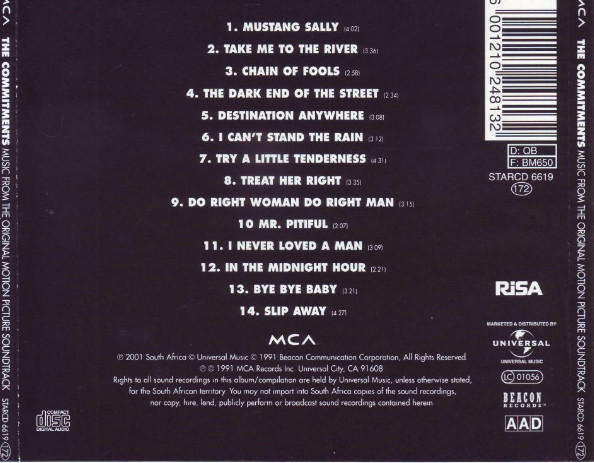 The Commitments - The Commitments (Original Motion Picture Soundtrack) (CD)