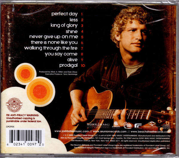 Josh Bates - Perfect Day (CD)