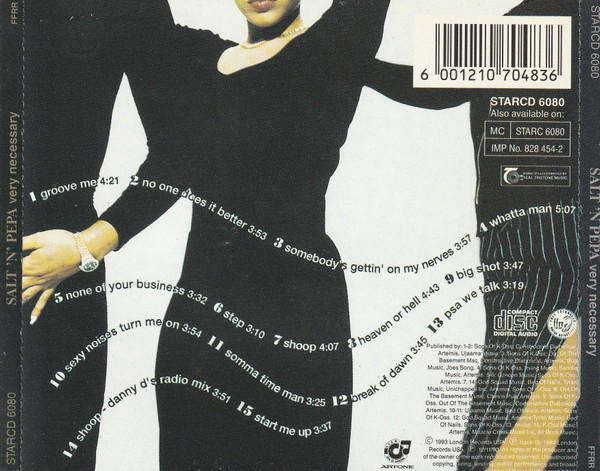 Salt 'N' Pepa - Very Necessary (CD)
