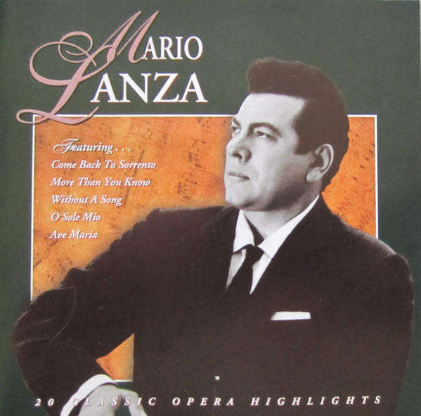 Mario Lanza - 20 Classic Opera Highlights (CD)