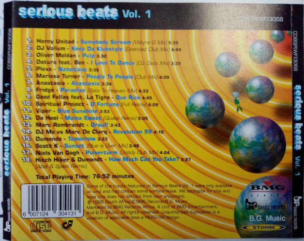 Various - Serious Beats Vol 1 (Limited Edition Double CD)