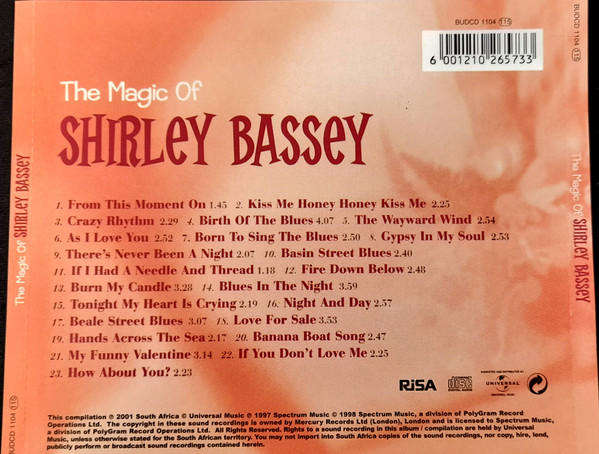 Shirley Bassey - The Magic Of (CD0