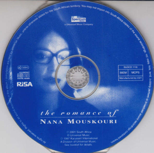 Nana Mouskouri - The Romance Of Nana Mouskouri (CD)