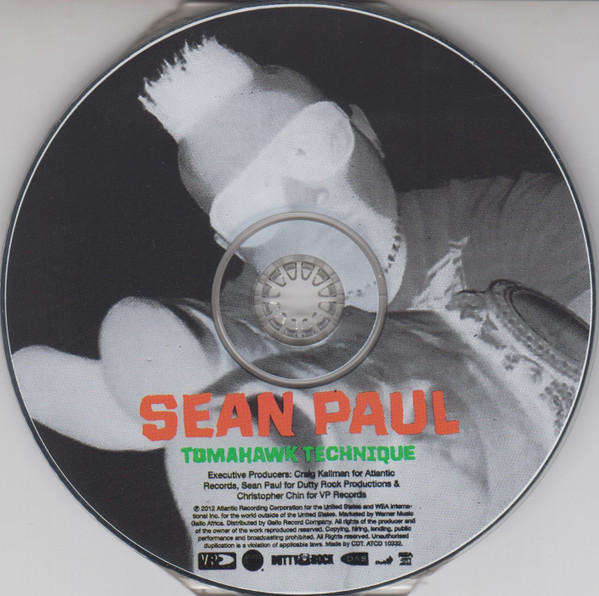 Sean Paul - Tomahawk Technique (CD)