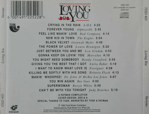 Various - Loving You (CD)