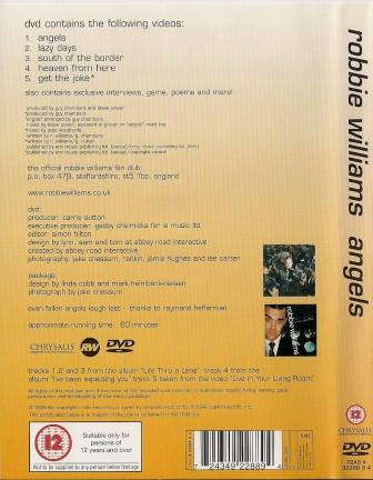 Robbie Williams - Angels (DVD)