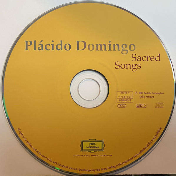 Plácido Domingo - Sacred Songs (CD)