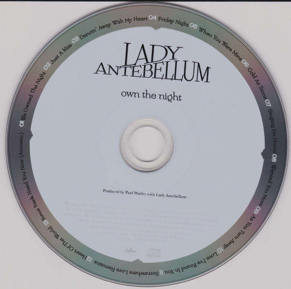 Lady Antebellum - Own The Night (CD double)