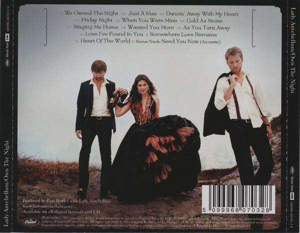 Lady Antebellum - Own The Night (CD double)