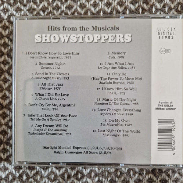 Starlight Musical Express, Ralph Dunnegan All Stars - Hits From The Musicals (CD)
