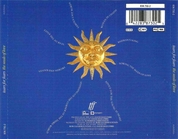 Tears For Fears - The Seeds Of Love (CD)