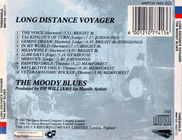 The Moody Blues - Long Distance Voyager (CD)