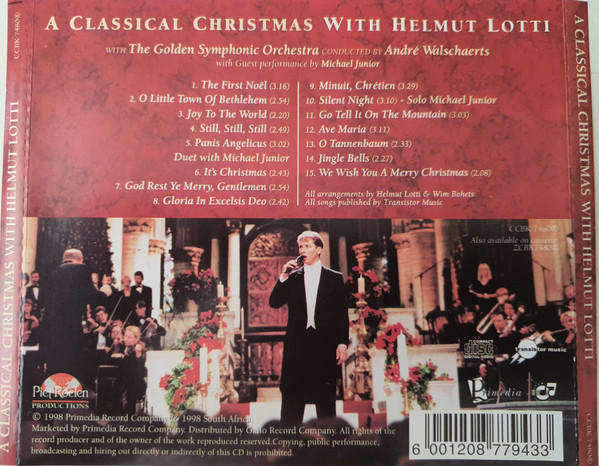Helmut Lotti  A Classical Christmas With Helmut Lotti