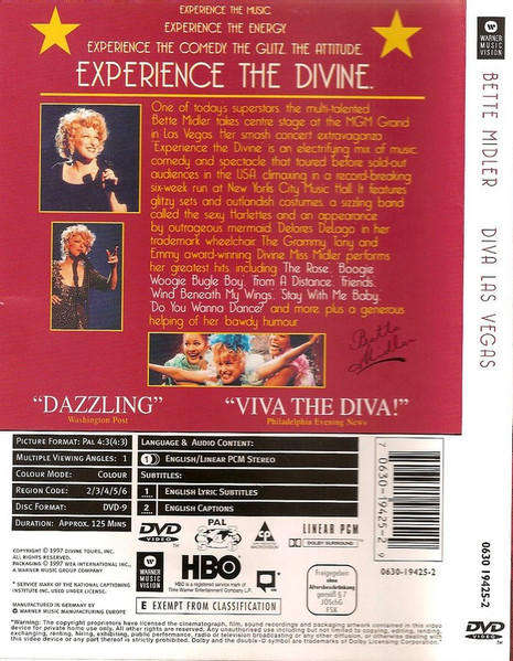 Bette Midler - Diva Las Vegas (DVD)