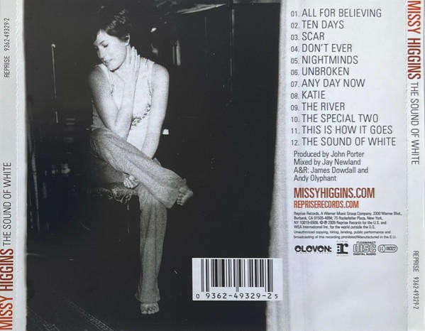 Missy Higgins - The Sound Of White (CD)