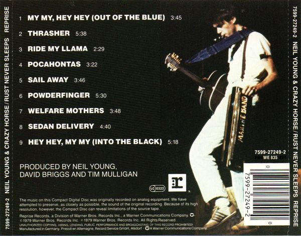 Neil Young & Crazy Horse - Rust Never Sleeps (CD)
