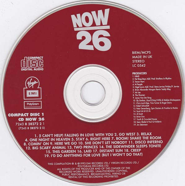 Various - Now That's What I Call Music! 26 (CD Double)