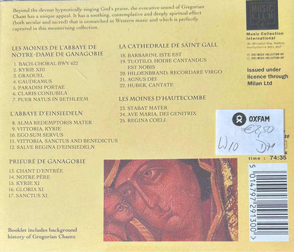 Various - Gregorian Chants (CD)