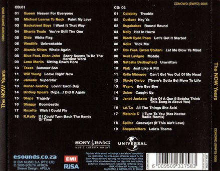 Various - NOW Years The Best Of NOW 1995-2005 (CD Double)
