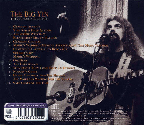 Billy Connolly - The Big Yin (CD)