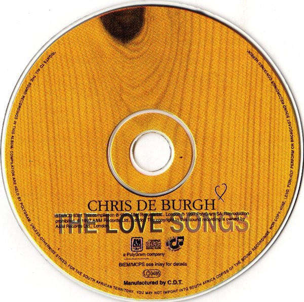 Chris de Burgh - The Love Songs (CD)
