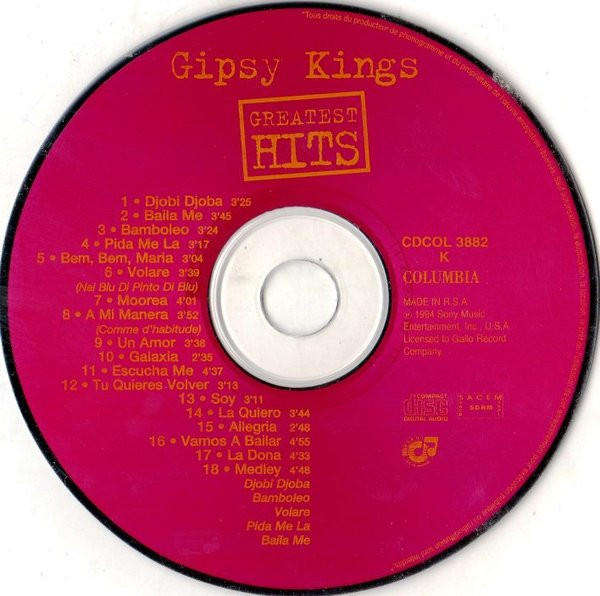Gipsy Kings - Greatest Hits 9CD)