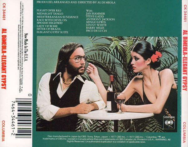 Al Di Meola - Elegant Gypsy (CD)