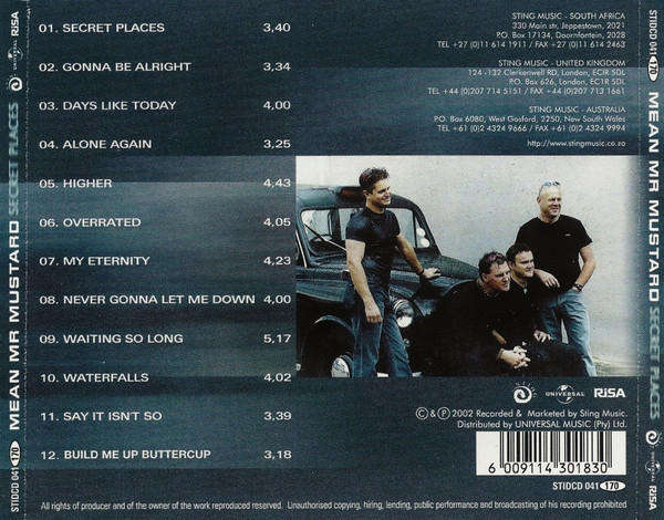 Mean Mr Mustard - Secret Places (CD)