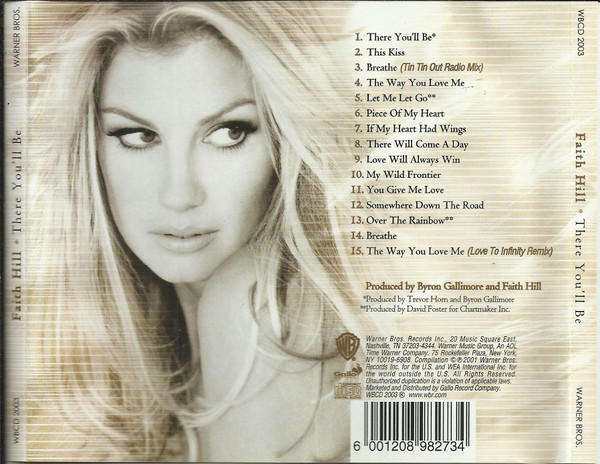 Faith Hill - There You'll Be (CD)